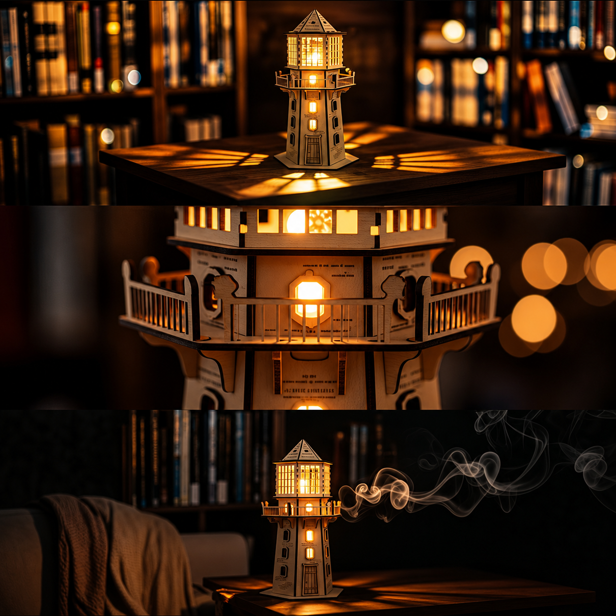 Lighthouse Lantern Laser Cut File SVG